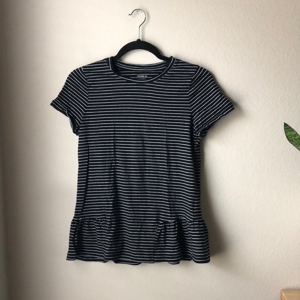 🛒Banana Republic Designer Peplum Tee